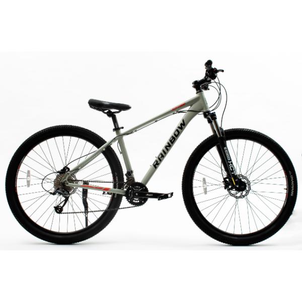 אופני הרים ז"ק אלומיניום גודל גלגל 29" או 27.5" RAINBOW ALP COMP בצבע אפור