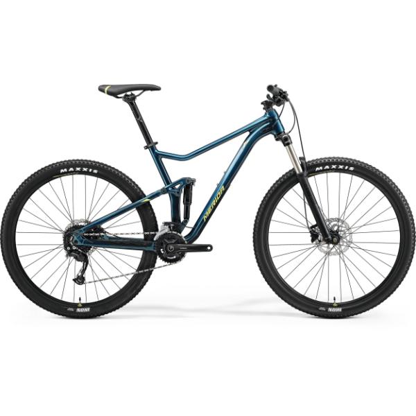אופני מרתון שיכוך מלא אלומיניום MERIDA ONE-TWENTY RC 300 בצבע כחול