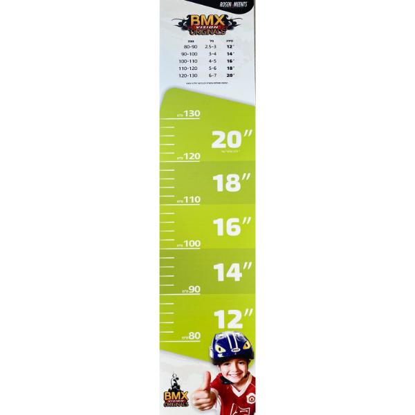 אופני ילדים BMX BOLT בצבע ורוד ובמדיות "20 -"12