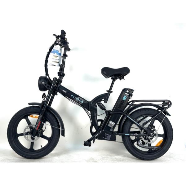 אופניים חשמליים מתקפלים 20 אמפר!! ופנס ענק!! RAINBOW FATTY BOMBER 48V