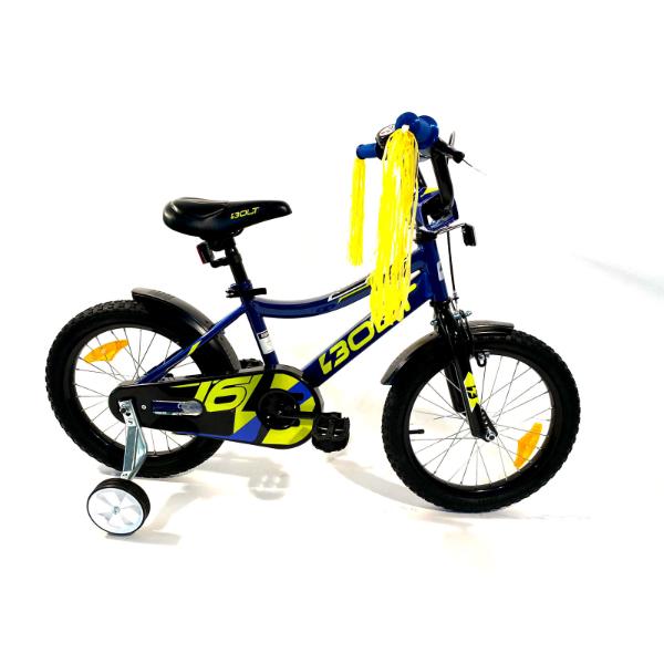 אופני ילדים BMX BOLT לילדים במידות "20 - 12" בצבע כחול עם צהוב