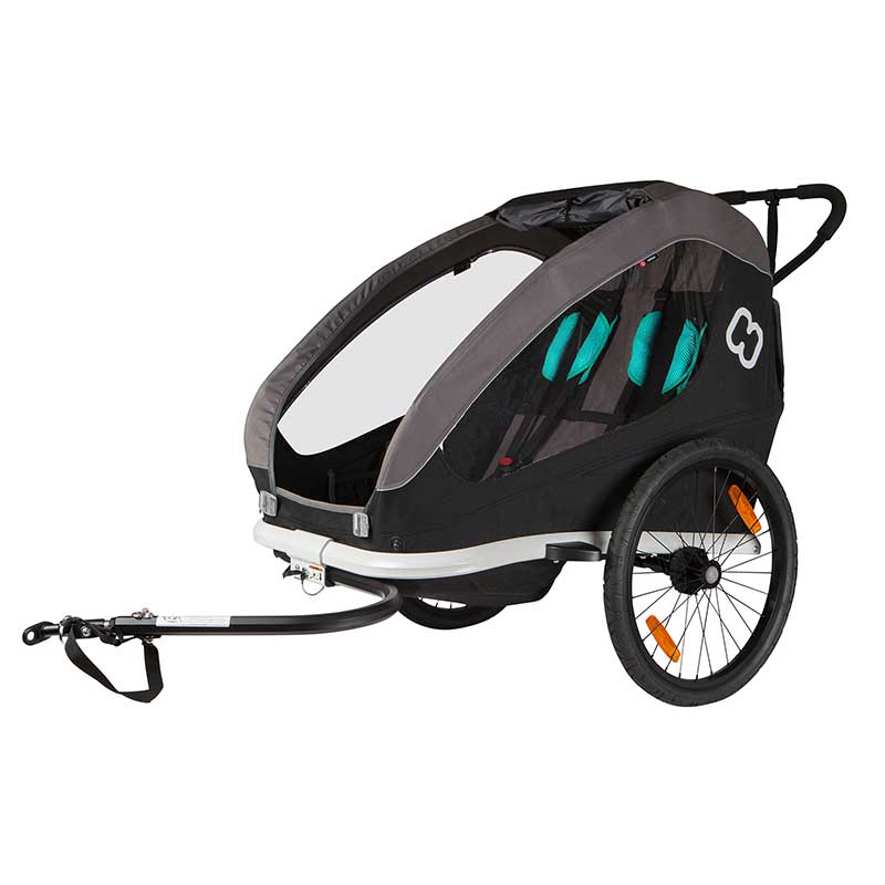 נגרר זוגי לאופניים HAMAX TRAVELLER