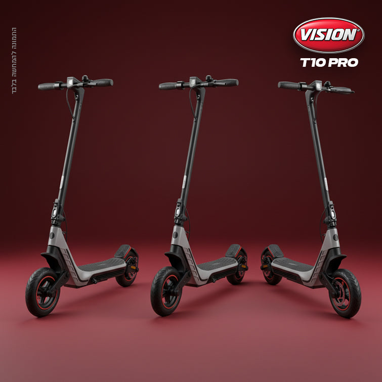 קורקינט חשמלי 48v/13ah T10  VISION