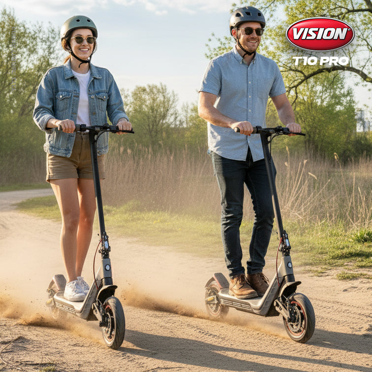 קורקינט חשמלי 48v/13ah T10  VISION