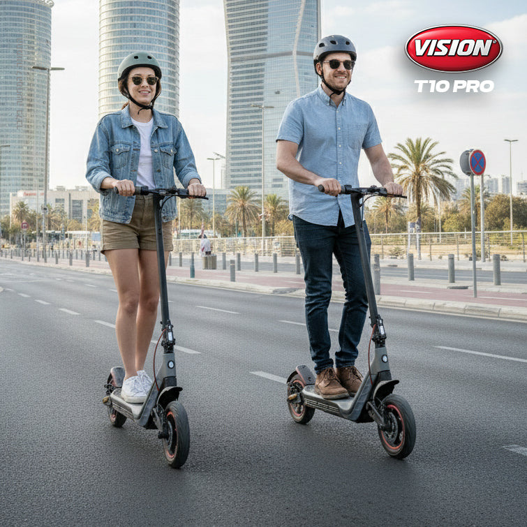 קורקינט חשמלי 48v/13ah T10  VISION