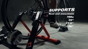 טריינר אופניים עם התנגדות נוזל JetBlack Z1 Pro + מתנה חיישן CACANCE וואהו