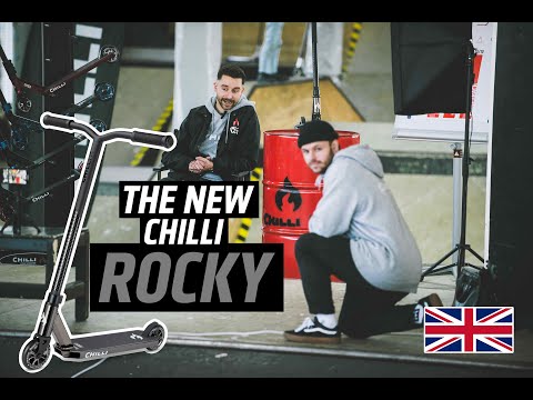 קורקינט פעלולים - CHILLI PRO ROCKY BLU NEOCHROME 110