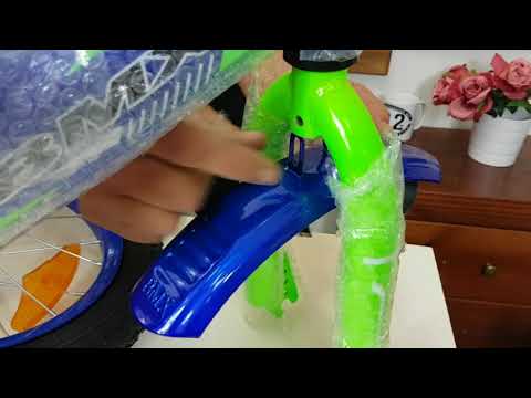 אופני ילדים BMX BOLT לילדים במידות "20 - 12" בצבע כחול עם צהוב