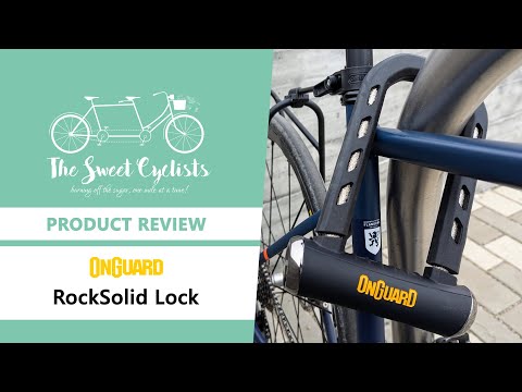 מנעול פרסה איכותי ONGUARD U-Locks RockSolid 8590